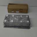 Under Sink Organizer, 2 Tier Under Sink Organizers and Storage, Adjustable Height, Slide Out Metal Cabinet Organizers, Pull Out Cabinet Storage Drawer Shelf for Kitchen Bathroom Gray, 1 Pack (Grey)