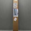 LazBlinds No Tools No Drill 1" Vinyl Mini Blinds, Cordless Blinds for Windows, Light Filtering Horizontal Window Blinds & Shades, 36" W x 36" H, White