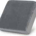 hyha Velvet Couch Cushion Covers, Soft Sofa Seat Covers for sectional Cushion Couch Washable, Magic Sofa Slipcover with Elastic Bottom, Non-Slip Furniture Protector for Pets, Kid(Small, Grey)