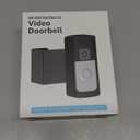 Anti-Theft Video Doorbell Camera Mount, Doorbell Bracket No Drilling Compatible with Video Doorbell (2024 Release)/ Battery Doorbell Plus/Pro for Houses, Apartments, Rentals (Black)