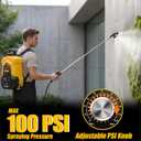 Battery Powered Backpack Sprayer for DEWALT 20V Max Battery