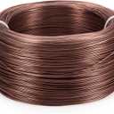 Cheriswelry 910 Feet 22 Gauge 0.6mm Aluminum Wire Bendable Metal Craft Wire Camel Flexible Soft Jewelry Beading Wire for Sculpting Armature Artistic Floral Garden Wrapping DIY Craft