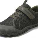 KUBUA Kids Barefoot Shoes for Boys Girls Zero Drop Minimalist Sneakers | Wide Toe Box, Natural Foot Development, Lightweight, Hiking, Running, Tennis, Walking, School  37