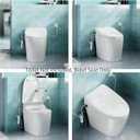 UCALAFEE Electric Bidet Seat Elongated White, Heated Seat with Endless Warm Water & Warm Air Dryer, Self-Cleaning Nozzle with Clean Plus Technology for Enhanced Hygiene