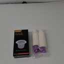 300 Count Disposable Paper Filter with 2 Pack Reusable K Cups Coffee Pods,Compatible with Keurig 2.0 and 1.0 Coffee Maker (300+2 Kcups, Black box)