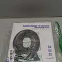 TV Antenna Indoor for Local Channels, Antenna for Smart TV 360° Reception,Digital Antenna for Long Range Reception and All Smart/Old TVs, Supports 4K 1080P HD VHF UHF