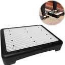Platform Step Stool Bed Step Non-Slip Rubber Stair Riser Portable Anti-Fall Safety Platform for Elderly and Adults