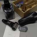 Panasonic Electric Razor for Men, Electric Shaver for Men, ARC5 with Premium Automatic Cleaning and Charging Station, Wet Dry Shaver, Cordless Razor, with Pop-Up Trimmer ES-LV97-K, Black