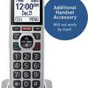 Panasonic Cordless Phone Handset Accessory Compatible with KX-TGF97x Series Cordless Phone Systems - KX-TGFA97S