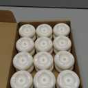 Aignis 24pcs Flameless Floating Candles Waterproof, 200Hr 3LED Floating Tea Lights with Battery, Water-Activated Candles for Pool, Wedding Centerpieces, Bath & Spa, Easter Decoration (Elegant White)