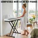 LeSage Height Adjustable Keyboard Stand with Quick Release,Heavy Duty Stand