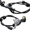 2pcs Front Left and Right ABS Wheel Speed Sensor Compatible with Nissan Armada QX56 Titan #D7910ZR00A D7910ZR00B ALS1666 08 09 10 11 12 2008 2009 2010 2011 2012