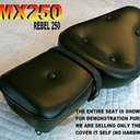 Generic New Replacement seat cover fits CMX250 1996-07 Honda CMX 250 CMX250C CMX250D C D Rebel BLK 126, black