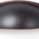 BIRDROCK HOME Decorative Handle Pull - Oil Rubbed Bronze - 25 Pack - 2.5 Inch Kitchen Cupboard Furniture Cabinet Hardware Drawer Dresser Pull