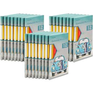 Madisi Colored Pencils Bulk - Pre-Sharpened - 24 Packs of 12-Count - 288 Colored Pencils for Kids