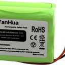 2000mAh 7.2V Replacement Battery for 2Gig BATT1X,BATT2X,BATT1,GC2 2GIG-CNTRL2 2GIG-CP2 GCKIT311 Go Control Security Panel Alarm System 6MR2600AAY4Z 10-000009-001 10-000013-001 Linear PERS-4200
