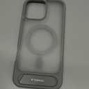 TORRAS for iPhone 16 Pro Max Case Translucent Natural Titanium Gray | Strong Magnetic & Seamless Stand, Fit for MagSafe, Military-Grade Drop Protection, Sturdy Adjustable Kickstand, Slim Matte Finish