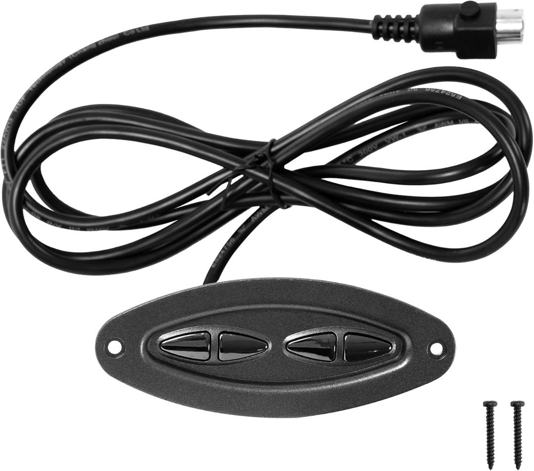 Fromann 4 Button 5 Pin Power Recliner Handle Remote for Lift Sofa Chairs Hand Controller Replacement