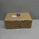 fanquare White Pedestal Fruit Bowl for Kitchen Counter, Large Decorative Ceramic Bowl for Home Dcor