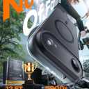 10 x TOCOL for iPhone Air Case, Compatible with Magsafe, Full Camera Protection, Built-in Magnetic Ring, Drop Protection, Slim Thin Translucent Matte Phone Case for iPhone 17 Air (Black)