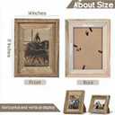 Rustic 11x14 Picture Frame, Reclaimed Barnwood Photo Frame for Wall Decor