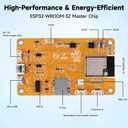 Bitcoin Miner NerdMiner V2 NMMiner 1060KH/s Bitcoin Lottery Miner 2.8-inch Touchscreen ESP-WROOM-32 ESP32 Development Board Desktop Clock Lucky Nerd Miner Module Crypto BTC Solo Miner Machine