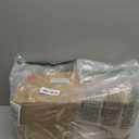 22" Natural Rattan Flush Mount Ceiling Light Fixture， Hemp Rope Wicker Hand-Woven Boho Chandelier with Flower Lampshade for Porch Patio Hallway Bedroom Living Room Kitchen Island