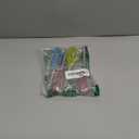 Mini Whisks 6 inch 4Pcs silica gel stainless steel Whisk, Hand Egg Mixer for Flour Cake Egg, Kitchen Cooking Baking Use Whisk redyelloworangeblue