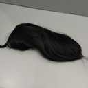 15 Inch Short Straight Black Bob Wig with Bangs | Natural Heat Resistant Synthetic Hair for Women
