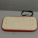 STARTRC GAMES Slim Carrying Case for Nintendo Switch 2 2025, Hard Shell Travel Case with 12 Game Card Slots, Portable Carry Bag for Switch 2 Console White & Red