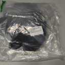 NIASHOT Women's Athletic Dress Mini U Neck Sleeveless Built in Shorts with Pockets Tennis Golf Graduation (Black, M)