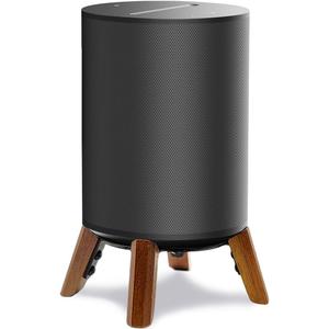 Real Wood Stand Compatible for Sonos Era 100 Speaker,Tripod Desk Mount for Better Speaker Sound, Stable Sturdy Wooden Holder for sonos era100 Alexa Enabled Smart Speaker (Walnut)