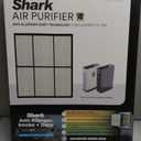 Shark HE4FKPET Anti-Allergen Hepa Filter, with Advanced Odor Lock Air Purifier 4 (HE401 & HE402), Grey