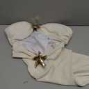 SOLY HUX Women's One Piece Swimsuit Hollow Out Strapless High Cut Monokini Swimwear Vacation Bathing Suits