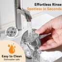 CAPMESSO Reusable K Cups for Keurig: 2025 Updated My K cup Metal Coffee Filter Refillable Coffee Pods with 5 Holes - for K Supreme/K Slim/K-Duo Gen2/K-Brew Chill with MultiStream Technology (2 Pack)