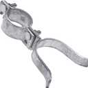 1-7/8" x 2-7/8" Chain Link Fence Gate Fork Latch - Fence Gate Latch - Galvanized Fence Gate Latch with Hole for Padlock