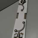 Delta Faucet Bath Accessories 138278 Greenwich 24" Double Bathroom Towel Rack, SpotShield Brushed Nickel