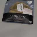 FESHFEN Messy Bun Hair Piece - Elastic Wavy Curly Hair Bun Scrunchies Extensions Synthetic Chignon Hairpieces for Women Girls, Mixed Blonde and Ash Blonde Tips 1.5 oz (Medium)