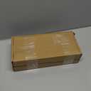 2 Pieces Oval Cast Iron Fajita Skillet Pan Set Small Sizzling Steak Plate with Wooden Base and Handle Cast Iron Fajita Skillet Sizzling Plate for Home Restaurant Barbecue Wedding Valentine's Day (9.5 in X 5.5 in)