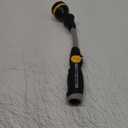 Melnor 65173AMZ RelaxGrip 8 Pattern 16" Pivoting Wand Bundle, Metal, Black, Yellow