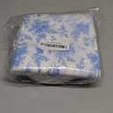 100Pcs Blue Floral Party Supplies Set 7"Blue White Floral Dessert Plates and BlueFloral Napkins for Bridal Shower Wedding Tea Birthday Party Decor Serve50