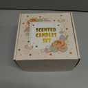 28oz Scented Candles Set, 4Pack Floral Chirstmas Halloween Candles 7oz Candle, Birthday Gifts for Women Long Lasting Soy Wax Candle Non Toxic for Home Decor Aromatherapy, Rose/Lemon/Gardenia/Lilac