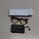 Miyya Blue Light Glasses for Women & Men Oversized UV & Blue Light Blocker Chunky Frames, Stylish Eyewear Accessories (Mocha (Transparent))