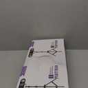 DJ Lights with Stand, 5 in 1 Party Bar Light Set with Rotating Ball, Strobe, UV, Colorful LED Par Light and Pattern, Sound Activated DJ Lighting System for Disco Stage Gig Band Wedding