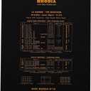 Rhodia Staplebound Pad No.18 - A4 (8.25 x 11.75 inches), Graph, Black