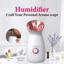 Colorfarm Facial Steamer Nano Ionic: Large 3-in-1 Face Steamer Deep Cleaning Unclogs Pores - Humidifier Towel Steamer Hot Mist Home Sauna Spa for Women Men Sinuses Moisturizing (5 Piece set)