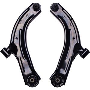 Front Lower Control Arm and Ball Joint Assembly Compatible With Nissan Cube Tiida Versa Driver Passenger Side AUQDD 2PCS K620566 K620567 Left Right Professional Suspension
