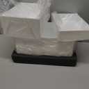 3 Pack White Buffet Food Risers, Step 12 1110 Size Acrylic Cube Box Display for Dessert Table Display Set Food Drink Collectibles Jewelry Figures, Display Stands for Retail Vendor Events,5 Side, Rectangle