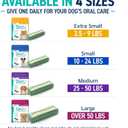 ORAVET Dental Chews for Dogs, Oral Care and Hygiene Chews (Large Dogs, Over 50 lbs.) Pink Pouch, 30 Count (Pack of 1)