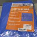 SGPAC Heavy Duty Mattress Bags for Moving and Storage,Extra Thick California King Mattress Storage Bag,Mattress Cover for Moving with Reinforced Handles and Zipper Closure,Made of New Material